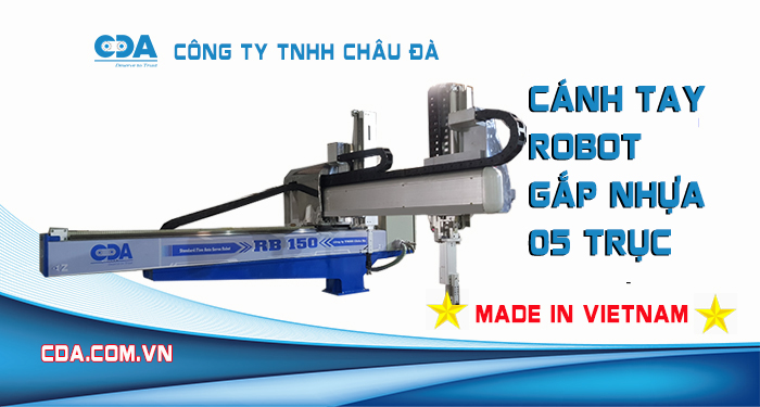 CÁNH TAY ROBOT GẮP NHỰA MADE IN VIET NAM - GIÁ TỐT NHẤT